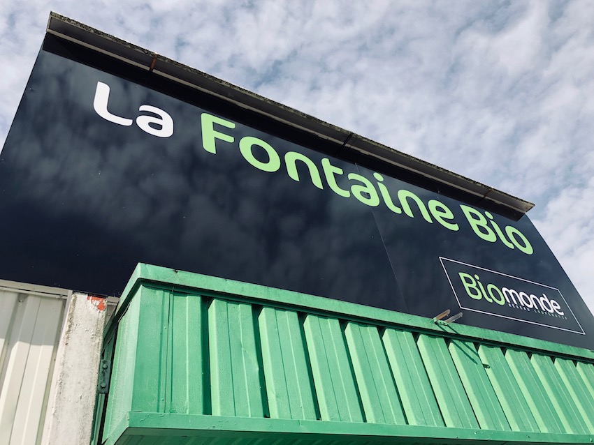 Boutique Fontaine Bio Essomes-sur-Marne devanture du magasin