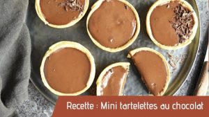 recette bio des mini tartelettes chocolat