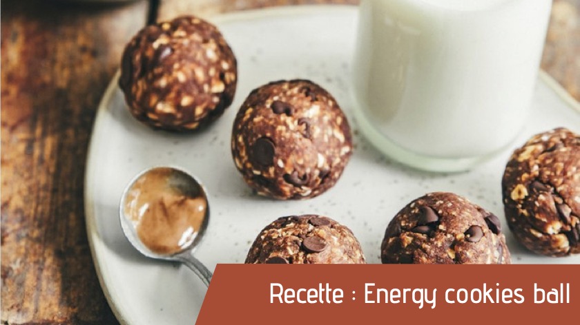 Recette : Energy cookies ball