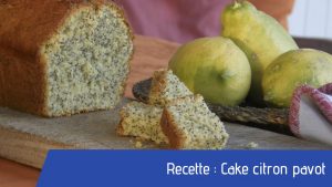 recette cake citron pavot